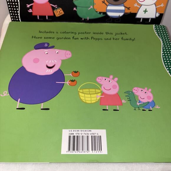 Peppa Pig & the Halloween Costume / Peppa Pig & The Vegetable Garden HARDBACKS - Picture 7 of 7